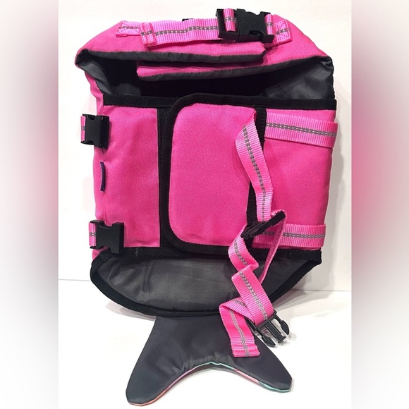 Cyeollo Dog Life Jacket Printed Dog Life Mermaid Vest for Swimming Adjustable.. - Picture 8 of 12